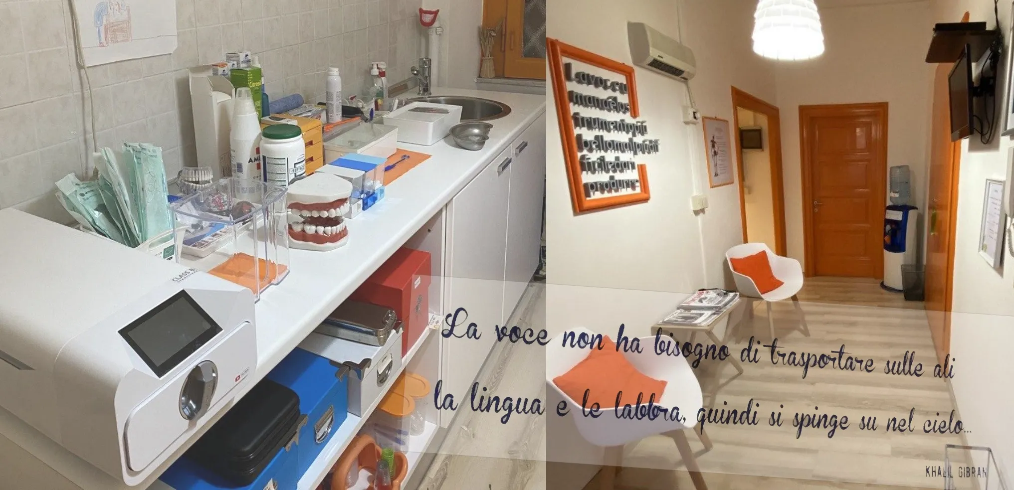 carosello di foto dello studio logopedico messini